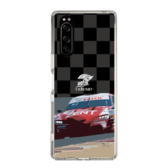 スリムプロテクションケース［ CERUMO - ZENT CERUMO GR Supra running - Checkered ］
