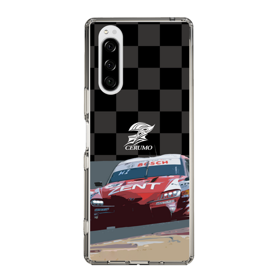 スリムプロテクションケース［ CERUMO - ZENT CERUMO GR Supra running - Checkered ］