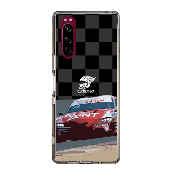 スリムプロテクションケース［ CERUMO - ZENT CERUMO GR Supra running - Checkered ］
