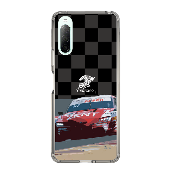 スリムプロテクションケース［ CERUMO - ZENT CERUMO GR Supra running - Checkered ］