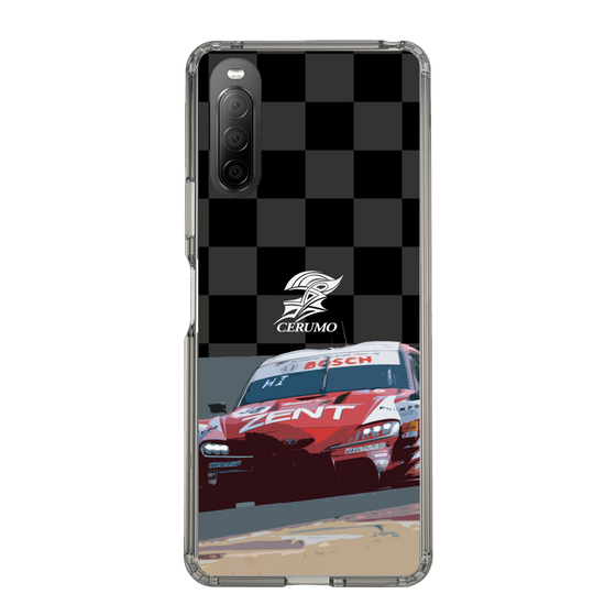 スリムプロテクションケース［ CERUMO - ZENT CERUMO GR Supra running - Checkered ］