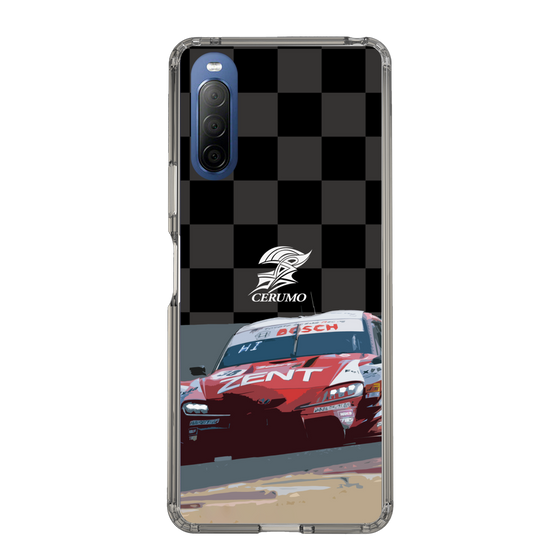 スリムプロテクションケース［ CERUMO - ZENT CERUMO GR Supra running - Checkered ］