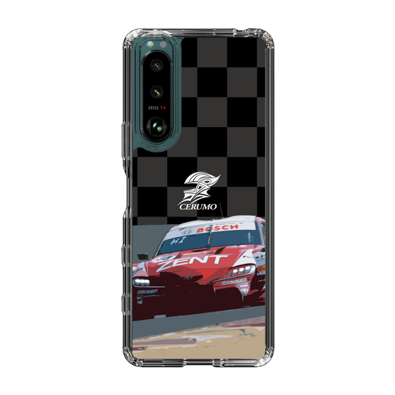 スリムプロテクションケース［ CERUMO - ZENT CERUMO GR Supra running - Checkered ］
