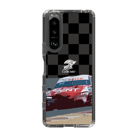 スリムプロテクションケース［ CERUMO - ZENT CERUMO GR Supra running - Checkered ］