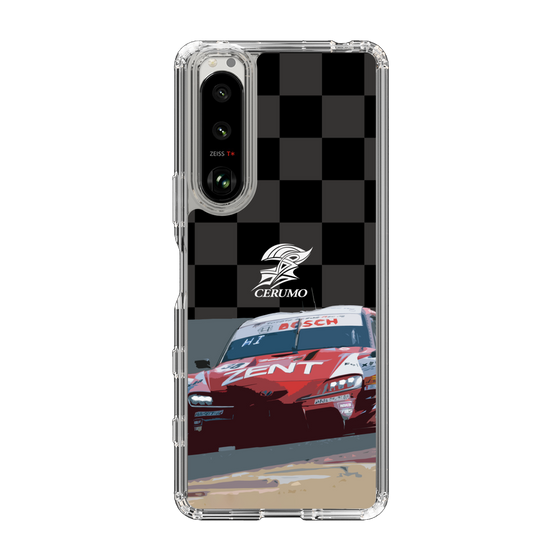 スリムプロテクションケース［ CERUMO - ZENT CERUMO GR Supra running - Checkered ］