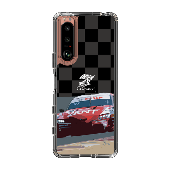 スリムプロテクションケース［ CERUMO - ZENT CERUMO GR Supra running - Checkered ］