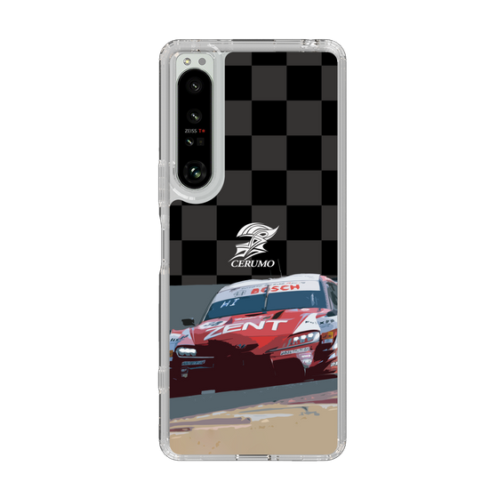 スリムプロテクションケース［ CERUMO - ZENT CERUMO GR Supra running - Checkered ］