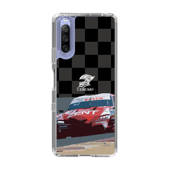 スリムプロテクションケース［ CERUMO - ZENT CERUMO GR Supra running - Checkered ］