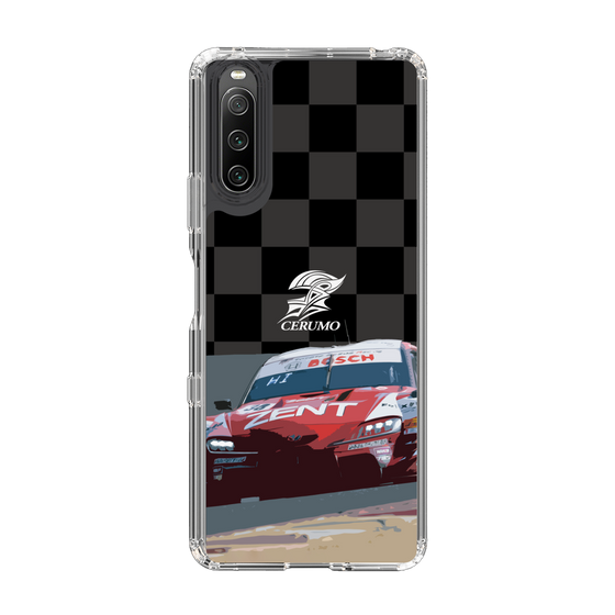 スリムプロテクションケース［ CERUMO - ZENT CERUMO GR Supra running - Checkered ］