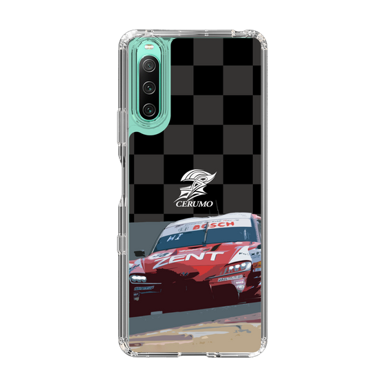 スリムプロテクションケース［ CERUMO - ZENT CERUMO GR Supra running - Checkered ］