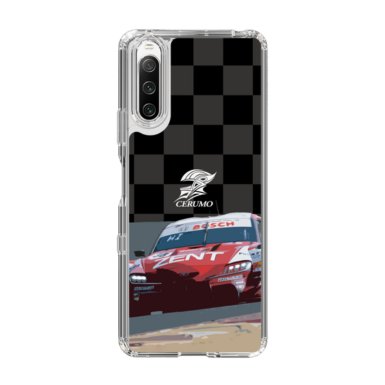 スリムプロテクションケース［ CERUMO - ZENT CERUMO GR Supra running - Checkered ］