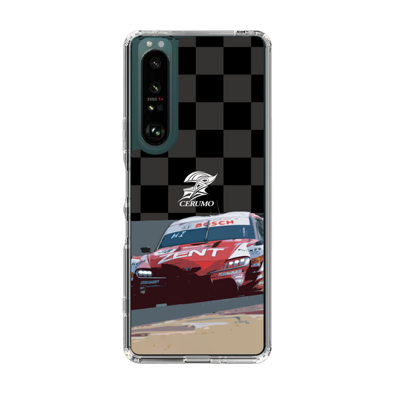 スリムプロテクションケース［ CERUMO - ZENT CERUMO GR Supra running - Checkered ］