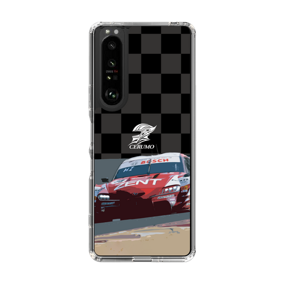 スリムプロテクションケース［ CERUMO - ZENT CERUMO GR Supra running - Checkered ］