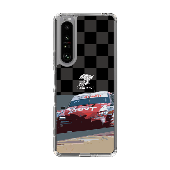 スリムプロテクションケース［ CERUMO - ZENT CERUMO GR Supra running - Checkered ］