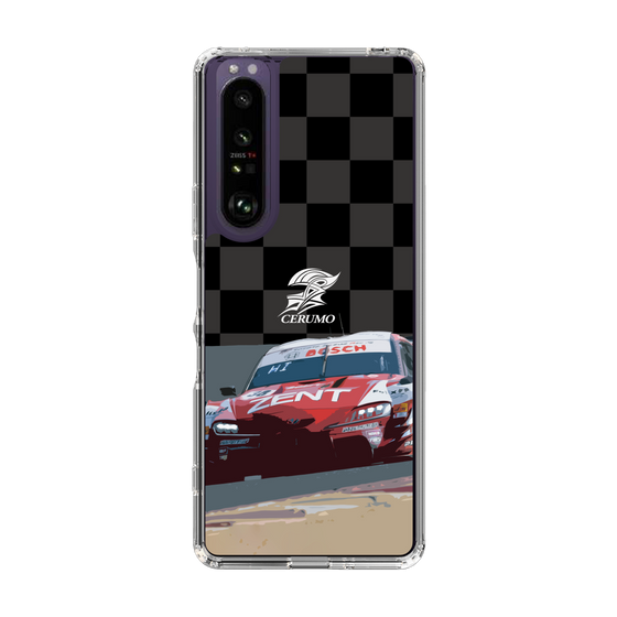 スリムプロテクションケース［ CERUMO - ZENT CERUMO GR Supra running - Checkered ］