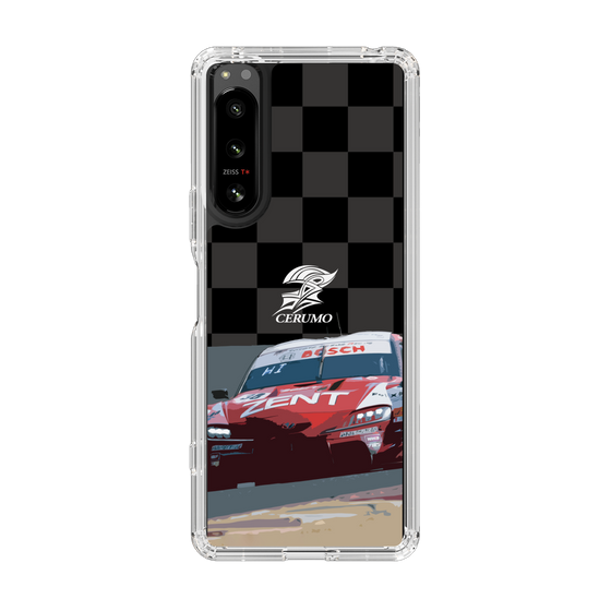 スリムプロテクションケース［ CERUMO - ZENT CERUMO GR Supra running - Checkered ］