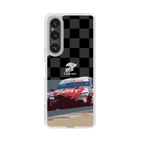 スリムプロテクションケース［ CERUMO - ZENT CERUMO GR Supra running - Checkered ］