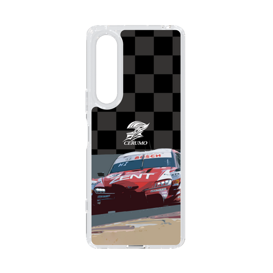 スリムプロテクションケース［ CERUMO - ZENT CERUMO GR Supra running - Checkered ］