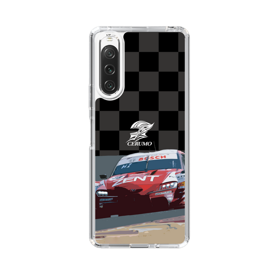 スリムプロテクションケース［ CERUMO - ZENT CERUMO GR Supra running - Checkered ］