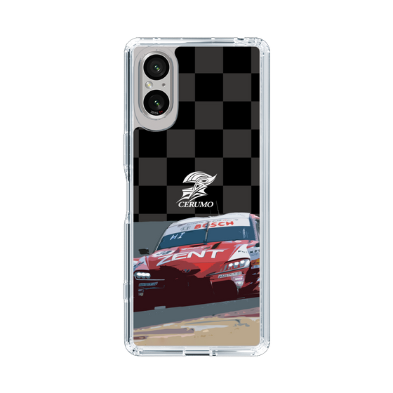 スリムプロテクションケース［ CERUMO - ZENT CERUMO GR Supra running - Checkered ］