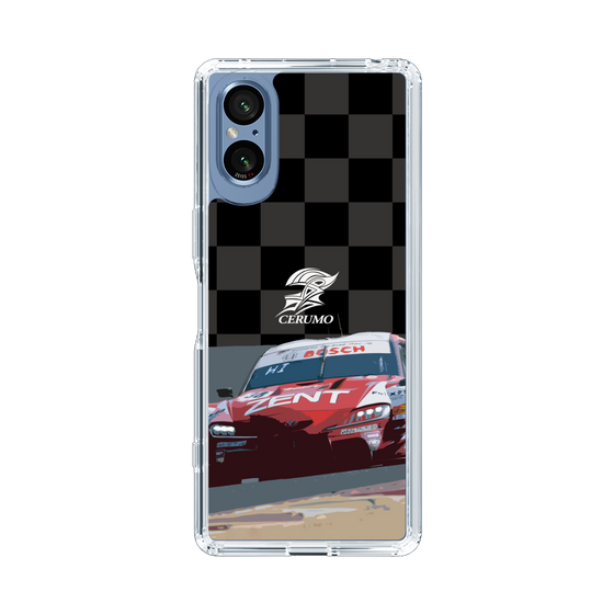 スリムプロテクションケース［ CERUMO - ZENT CERUMO GR Supra running - Checkered ］