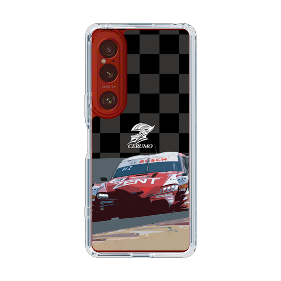 スリムプロテクションケース［ CERUMO - ZENT CERUMO GR Supra running - Checkered ］