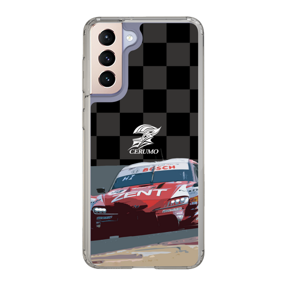 スリムプロテクションケース［ CERUMO - ZENT CERUMO GR Supra running - Checkered ］