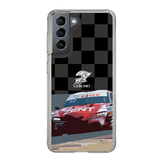 スリムプロテクションケース［ CERUMO - ZENT CERUMO GR Supra running - Checkered ］
