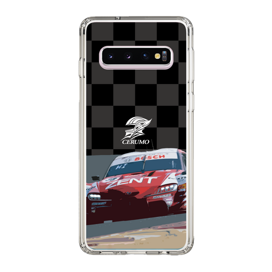 スリムプロテクションケース［ CERUMO - ZENT CERUMO GR Supra running - Checkered ］