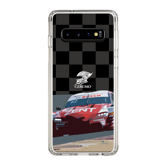 スリムプロテクションケース［ CERUMO - ZENT CERUMO GR Supra running - Checkered ］