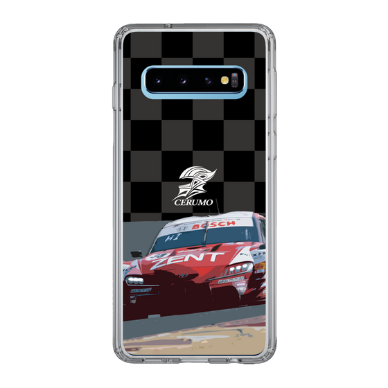 スリムプロテクションケース［ CERUMO - ZENT CERUMO GR Supra running - Checkered ］