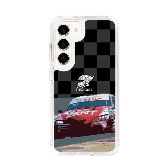 スリムプロテクションケース［ CERUMO - ZENT CERUMO GR Supra running - Checkered ］