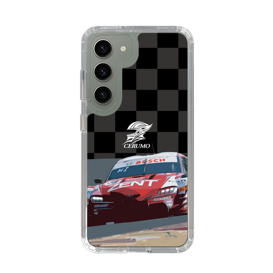 スリムプロテクションケース［ CERUMO - ZENT CERUMO GR Supra running - Checkered ］