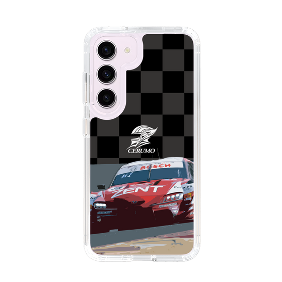 スリムプロテクションケース［ CERUMO - ZENT CERUMO GR Supra running - Checkered ］