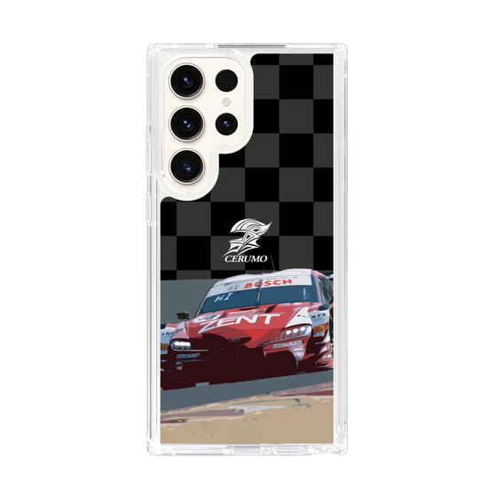 スリムプロテクションケース［ CERUMO - ZENT CERUMO GR Supra running - Checkered ］