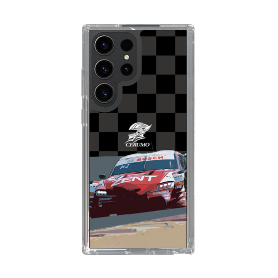 スリムプロテクションケース［ CERUMO - ZENT CERUMO GR Supra running - Checkered ］