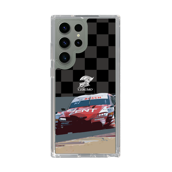 スリムプロテクションケース［ CERUMO - ZENT CERUMO GR Supra running - Checkered ］