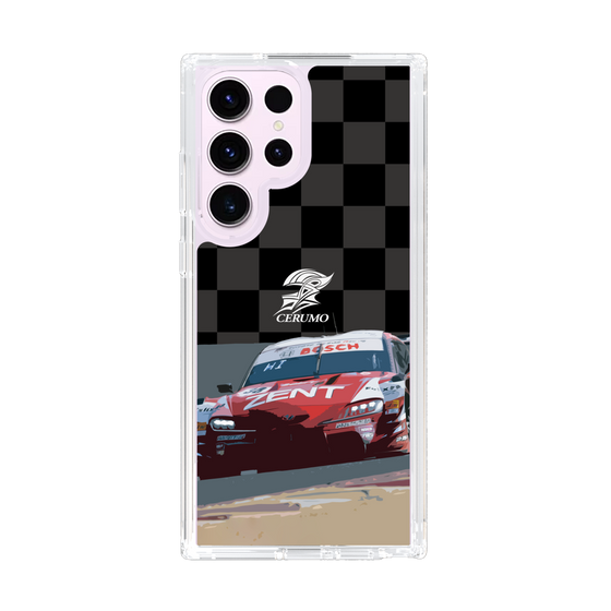 スリムプロテクションケース［ CERUMO - ZENT CERUMO GR Supra running - Checkered ］