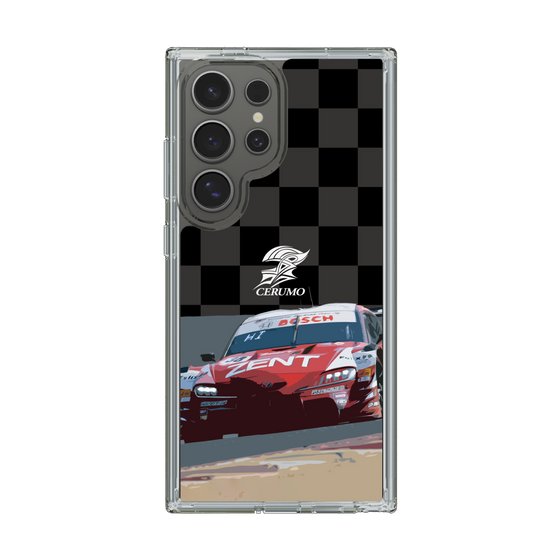 スリムプロテクションケース［ CERUMO - ZENT CERUMO GR Supra running - Checkered ］