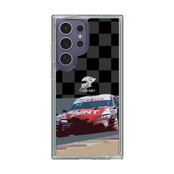 スリムプロテクションケース［ CERUMO - ZENT CERUMO GR Supra running - Checkered ］