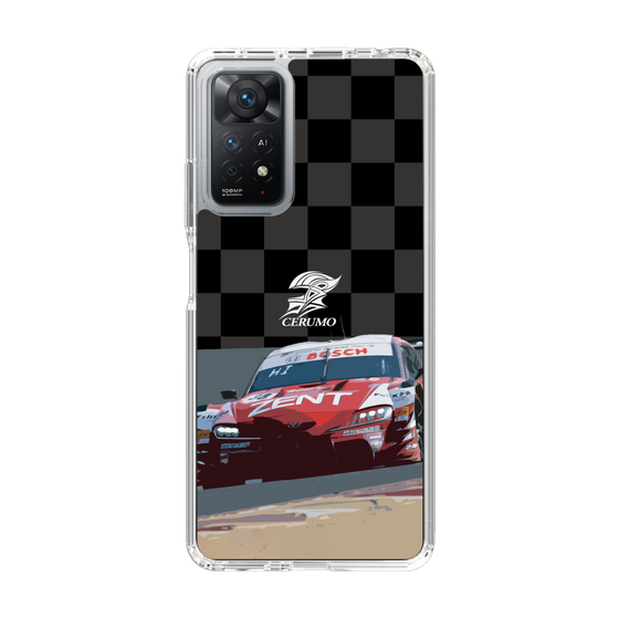 スリムプロテクションケース［ CERUMO - ZENT CERUMO GR Supra running - Checkered ］