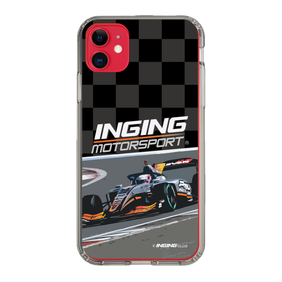 スリムプロテクションケース［ CERUMO - INGING 38号車 running - Checkered ］