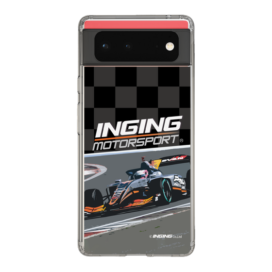 スリムプロテクションケース［ CERUMO - INGING 38号車 running - Checkered ］