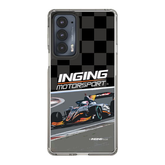 スリムプロテクションケース［ CERUMO - INGING 38号車 running - Checkered ］
