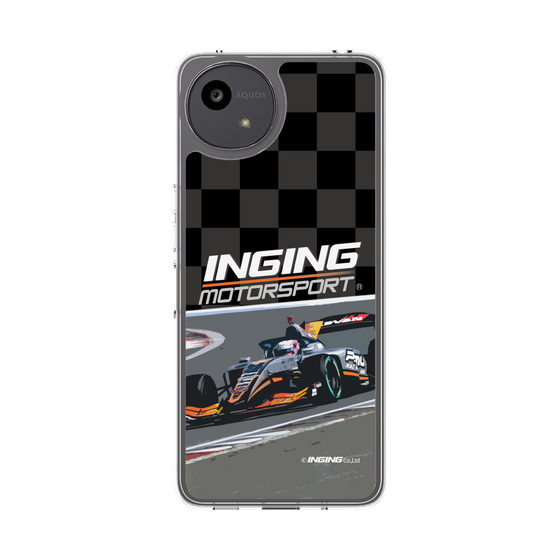 スリムプロテクションケース［ CERUMO - INGING 38号車 running - Checkered ］