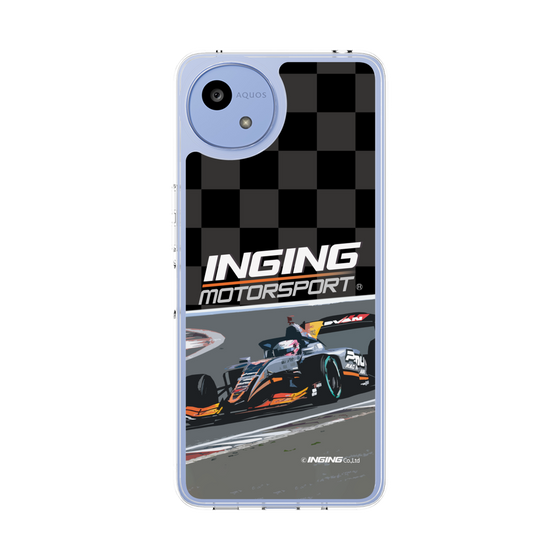 スリムプロテクションケース［ CERUMO - INGING 38号車 running - Checkered ］
