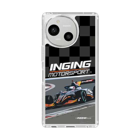 スリムプロテクションケース［ CERUMO - INGING 38号車 running - Checkered ］