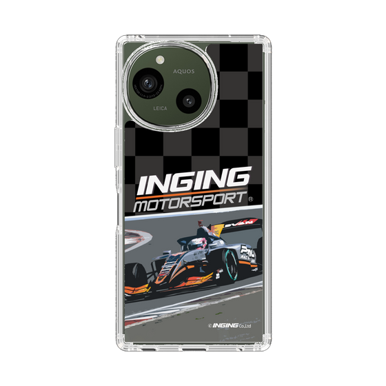 スリムプロテクションケース［ CERUMO - INGING 38号車 running - Checkered ］