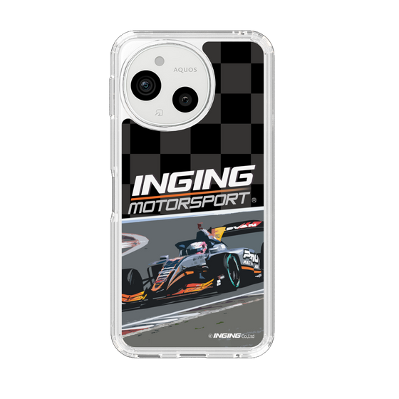 スリムプロテクションケース［ CERUMO - INGING 38号車 running - Checkered ］