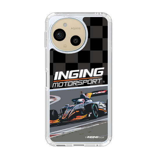 スリムプロテクションケース［ CERUMO - INGING 38号車 running - Checkered ］